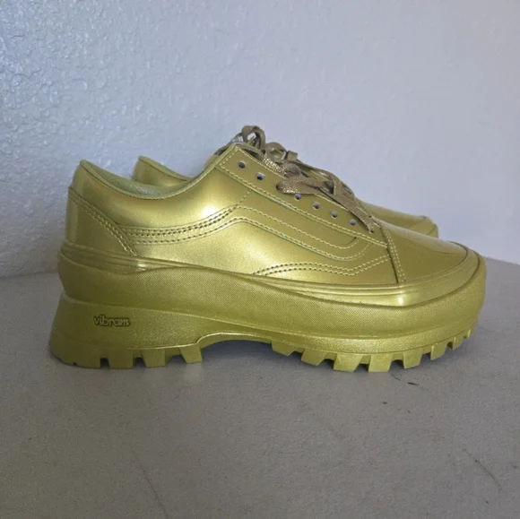 VANS Collina Strada Old Skool Vibram Low Shoe Women Synthetic Yellow 082025 - Picture 2 of 11